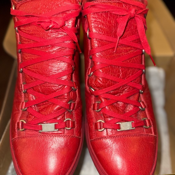 Balenciaga Shoes - Balenciaga Arena High-Top Sneakers